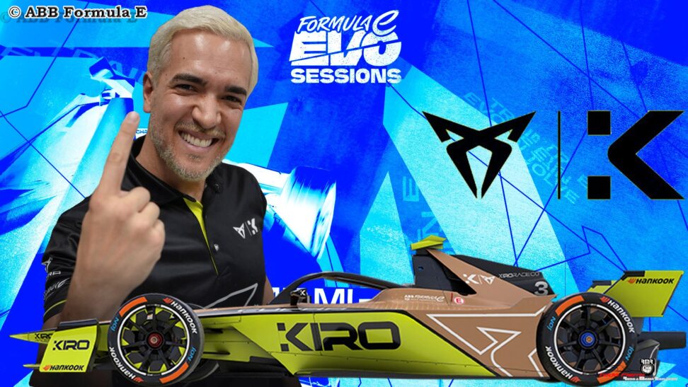 Juca pilotará el Cupra Kiro en las Evo Sessions de Fórmula E