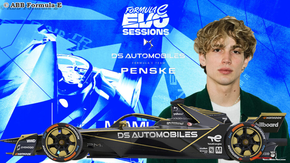 Vinnie Hacker, Maximilian Günther y DS Penske para una sociedad para el Evo Sessions