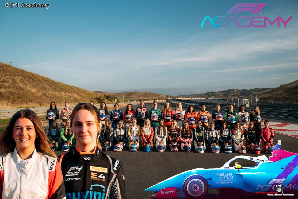 Ella Stevens la más rápida en los test de novatos de la F1 Academy