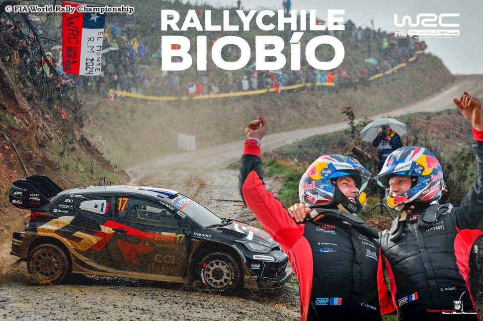 Toyota lugar un nuevo doblete en la vista del WRC en Latinoamérica