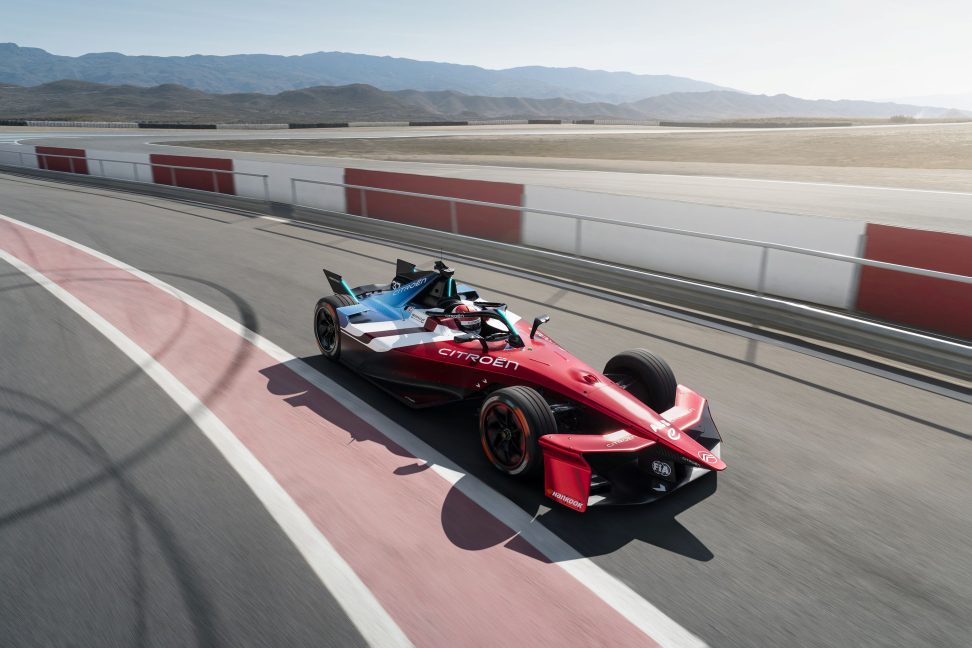 En sociedad la gráfica de Citroën para su temporada inaugural en la Formula E