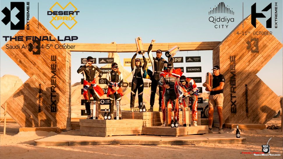 La costumbre triunfal de Kristoffersson/ Åhlin Kottulinsky en la primera Gran Final de la Extreme E